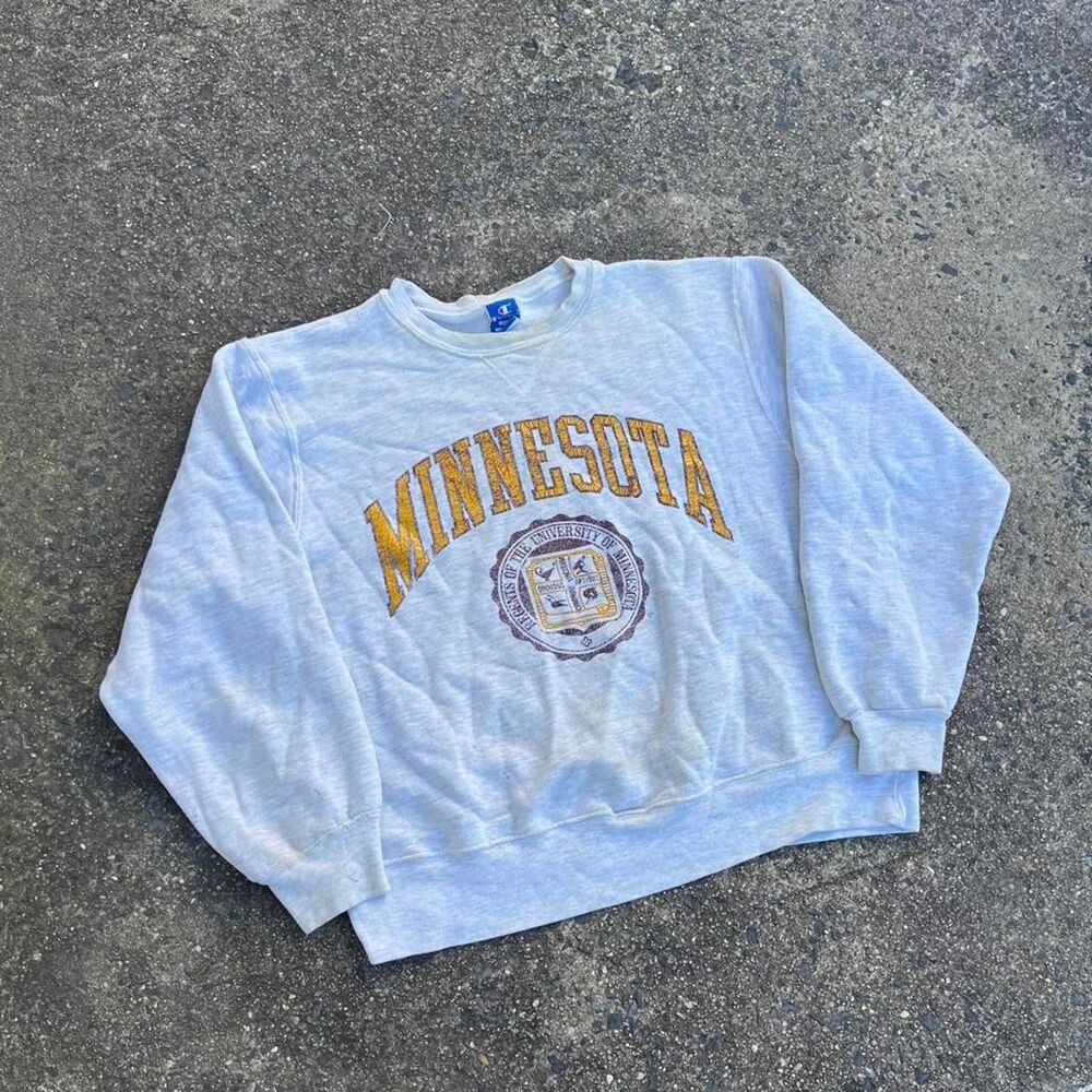 Vintage 90s Champion Minnesota University Crewneck Sweatshirt